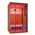 Infrared Sauna Built for Home Wellness, Full Spectrum Heat, Canadian Hemlock, Medical-Grade Red Light
