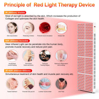 Red Light Therapy Device with Stand - Moving Pro Series Professional Edition