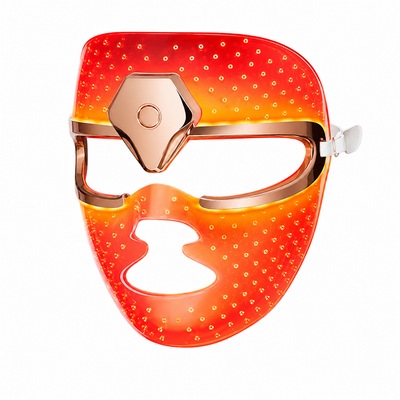 Cordless Red Light Therapy Mask for Face, 630Nm Red Light for Anti-Aging &465Nm Blue Light for Acne, 36 Leds and 258 Silicone Dots for Even Coverage,Lightweight,3 Modes for Daily Skincare,Storage Bag